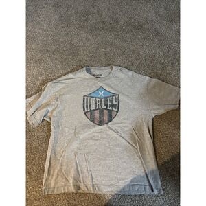 Mens Grey Hurley T-Shirt Size XL‎